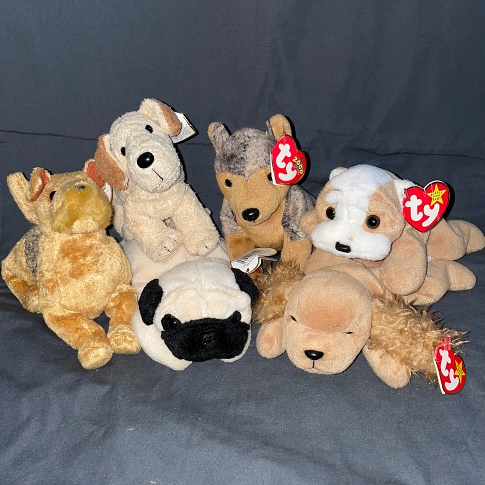 Beanie Baby Dog squad